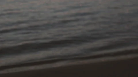 Waves on Beach 스톡 동영상 55160874