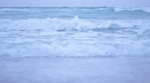 Waves On Beach 動画素材 64834596