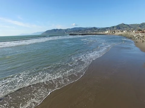 Waves at the beach Stock Footage 72495152