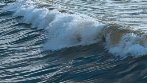 Waves at the Beach Stock Footage 142770619
