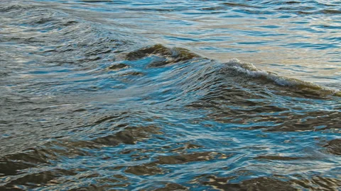 Waves at the Beach Stock Footage 142817226