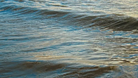 Waves at the Beach Stock Footage 142821371