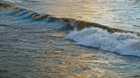 Waves at the Beach Stock Footage 142847221