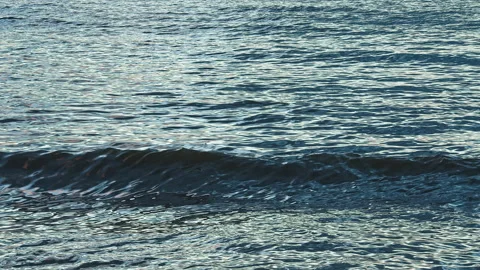 Waves at the Beach Stock Footage 142851937