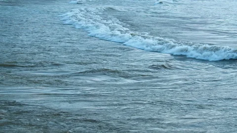 Waves at the Beach Stock Footage 142855021