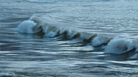 Waves at the Beach Stock Footage 142858934