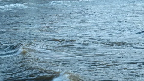 Waves at the Beach Stock Footage 142860527