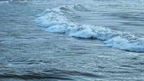 Waves at the Beach Stock Footage 142862840