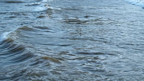 Waves at the Beach Stock Footage 142869110