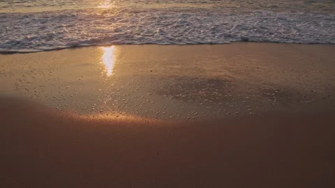 Waves at the Beach Stock Footage 144468040