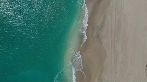 Waves on beach Stock Footage 147515231