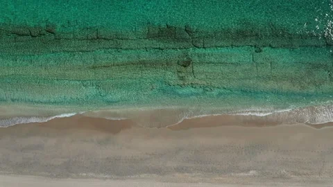 Waves on beach Stock Footage 147515277