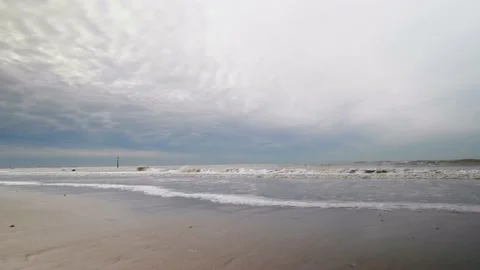 Waves on beach Video stock 150266240