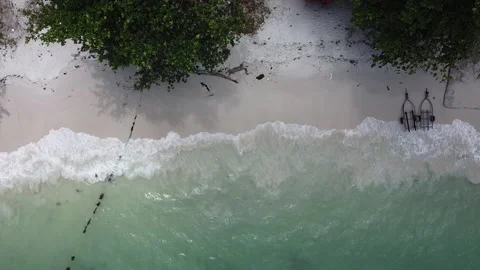 Waves on the beach Stock Footage 171193361
