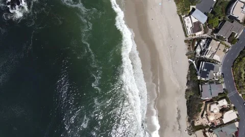 Waves on the Beach Stock Footage 195433370
