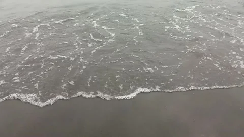 Waves on the beach Stock Footage 211252484
