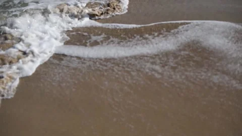 Waves on the beach Stock Footage 231679307