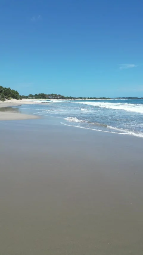 Waves on the beach 動画素材 236453769