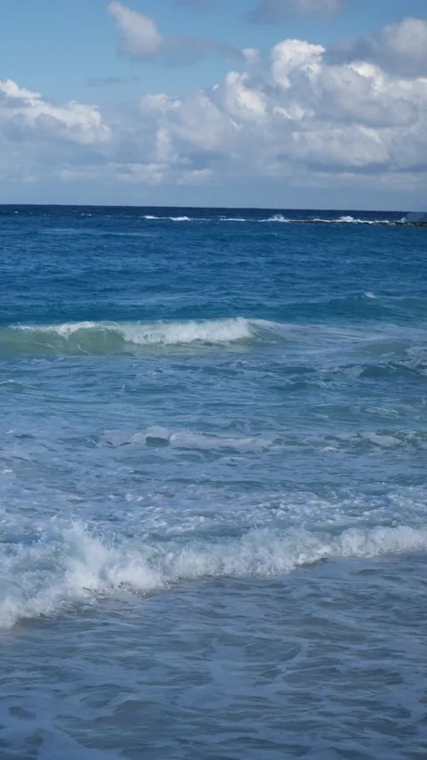 Waves on the beach Stock Footage 237198128