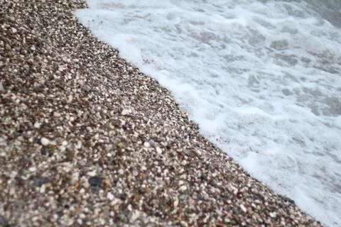 Waves on Beach Stock Photos