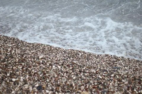 Waves on Beach Stock Photos