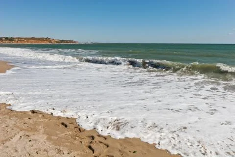 Waves on the beach Stock Photos