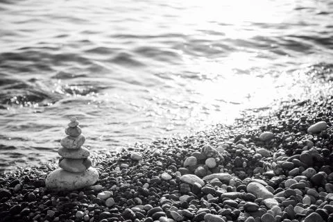 Waves on the beach Stock Photos