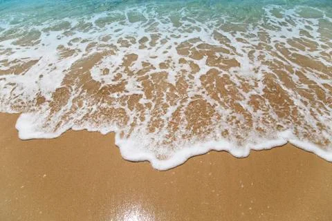 Waves on a beach Фото