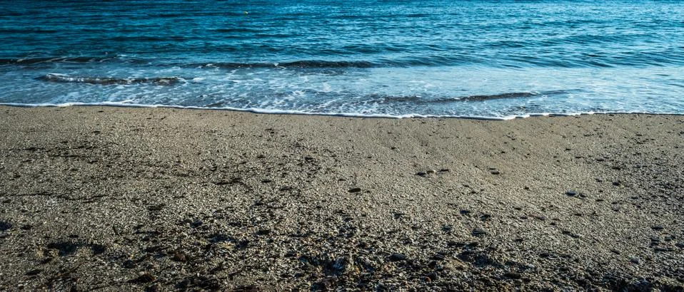 Waves on the beach Stock Photos