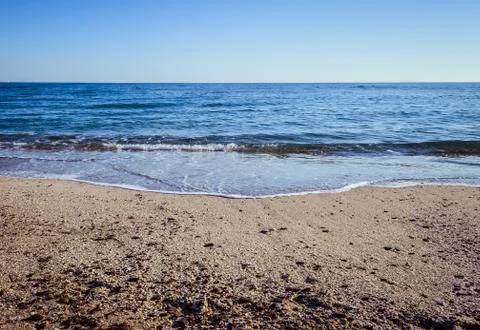 Waves on the beach Stock Photos