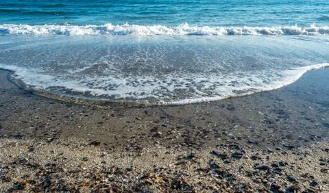 Waves on the beach Stock Photos