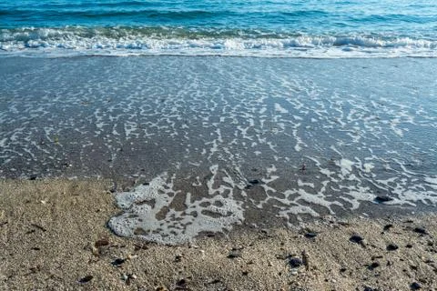 Waves on the beach Stock Photos