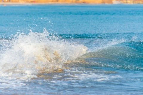Waves on the beach Stock Photos