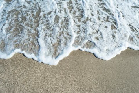 Waves on the beach Stock Photos