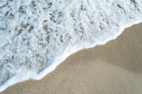 Waves on the beach Stock Photos