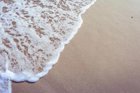 Waves on the beach Stock Photos