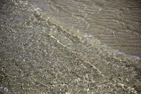 Waves on the beach Stock Photos