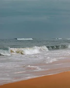 Waves on the beach 스톡 사진