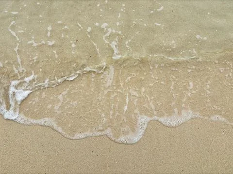 Waves on the beach Stock Photos