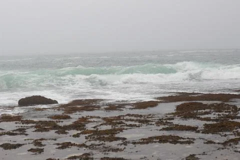 Waves on the beach Stock Photos