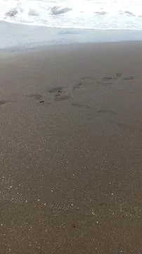 Waves on the beach Foto stock