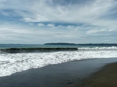 Waves on the beach Stock Photos