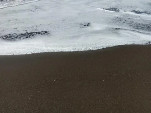 Waves on the beach Foto stock