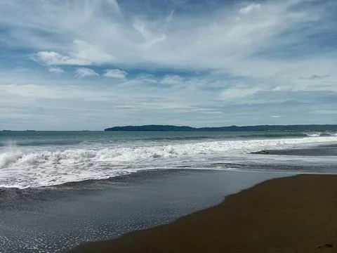Waves on the beach Stock Photos