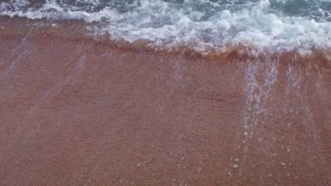 Waves at the beach (ProRes422) Stock Footage 75779737