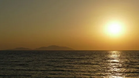Waves On The Beach In The Tropics At Dawn Stock Footage 96154420