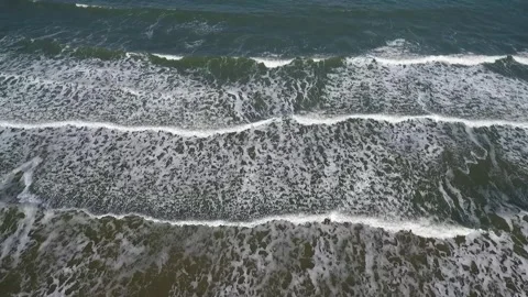 Waves on the beach, waves on the ocean  스톡 동영상 310919784