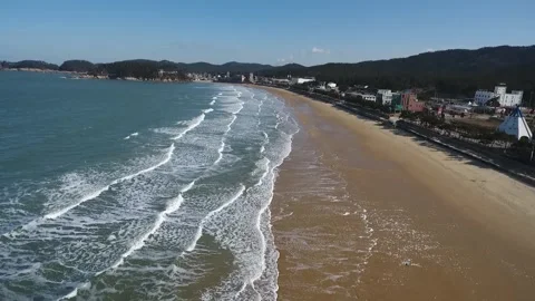 Waves on the beach, waves on the ocean  스톡 동영상 310919786