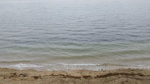 Waves on the beach_no sound Stock Footage 137159996