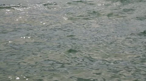 Waves beat against the shore Stock Footage 10569129